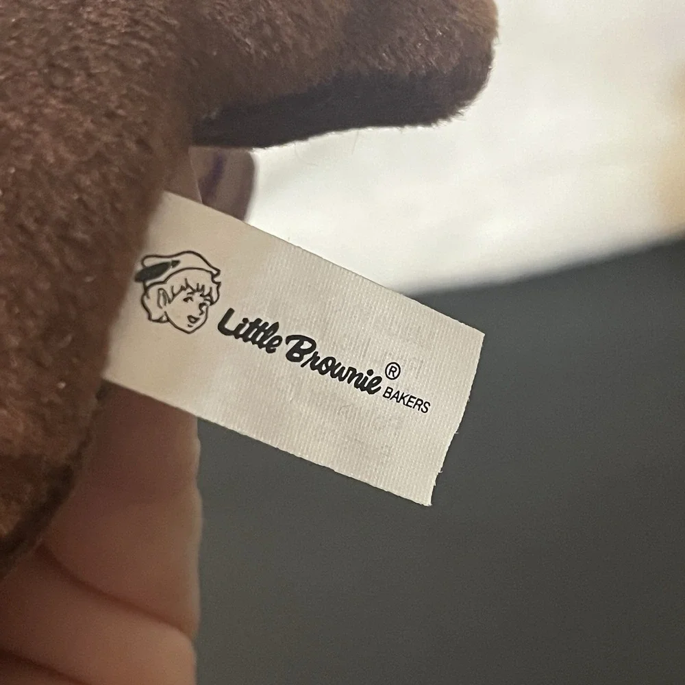 Girl Scout Cookie TINI TAGALONG Plush Beanie Little Brownie Bakers 2001 w/ Tag